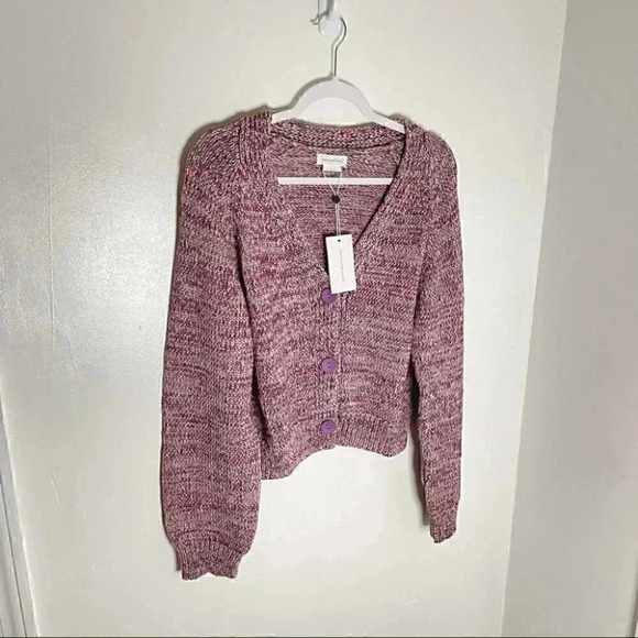 NWT Lovers + Friends Marlene Cardigan in Purple - Picture 5 of 9